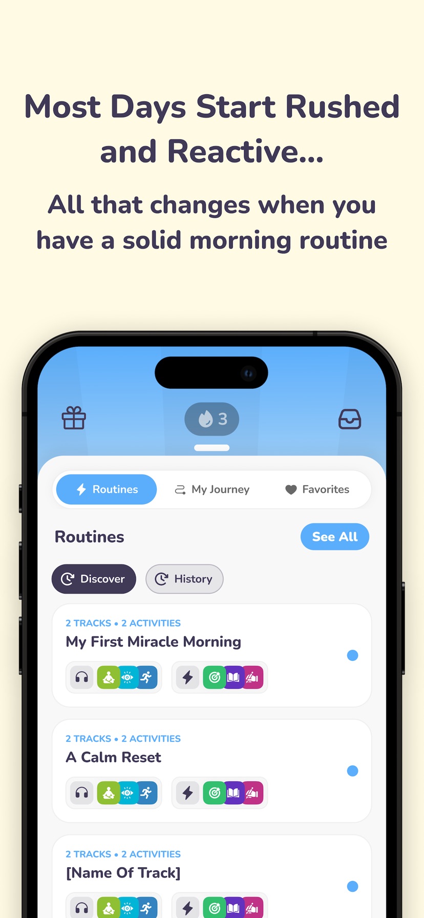 Miracle Morning — community and accountability